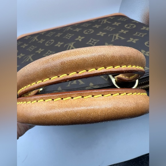 LOUIS VUITTON Authentic Monogram Vintage Brown Alma PM Designer Dome Bag Purse - Picture 15 of 15